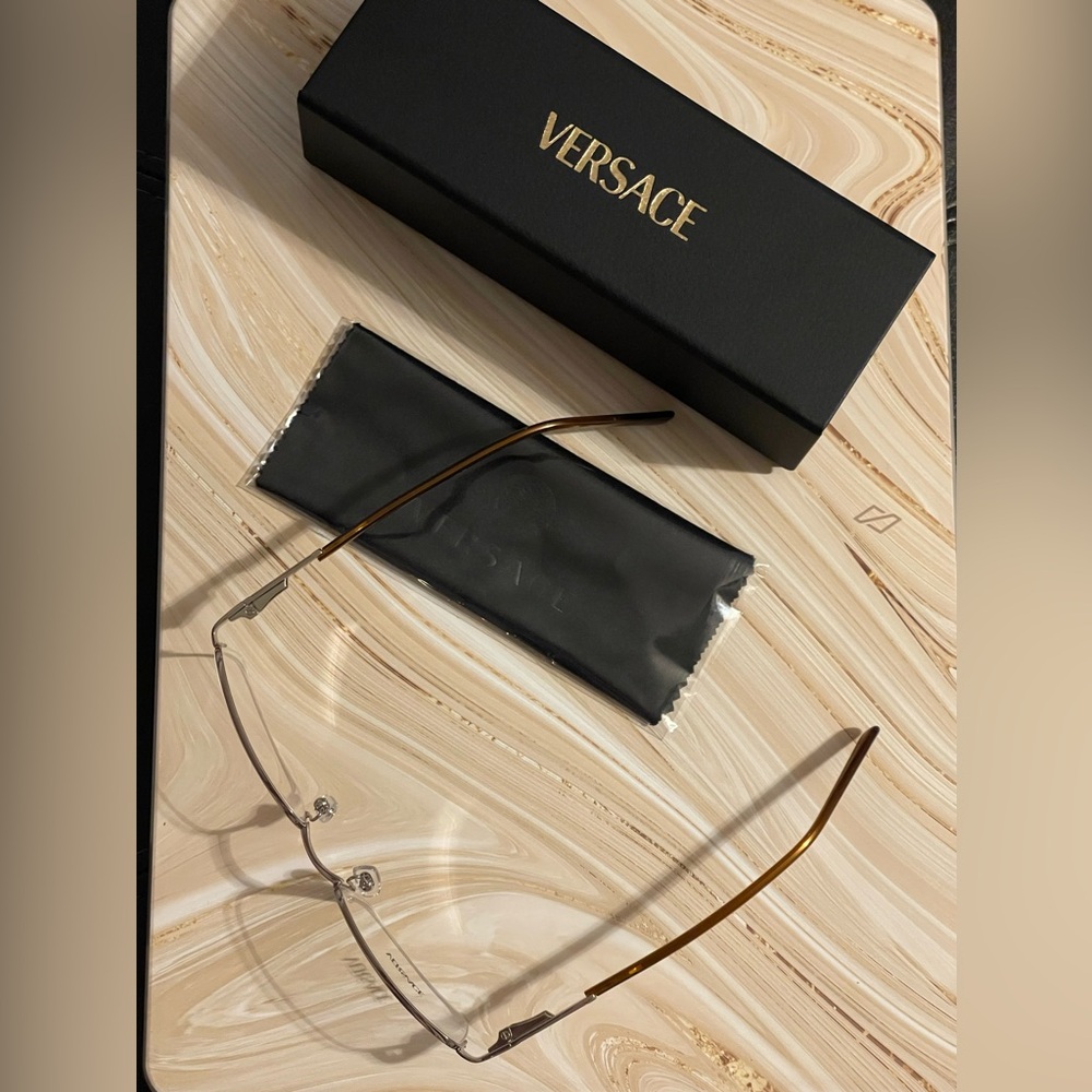 VERSACE (Brand New) Chocolate Brown Frame